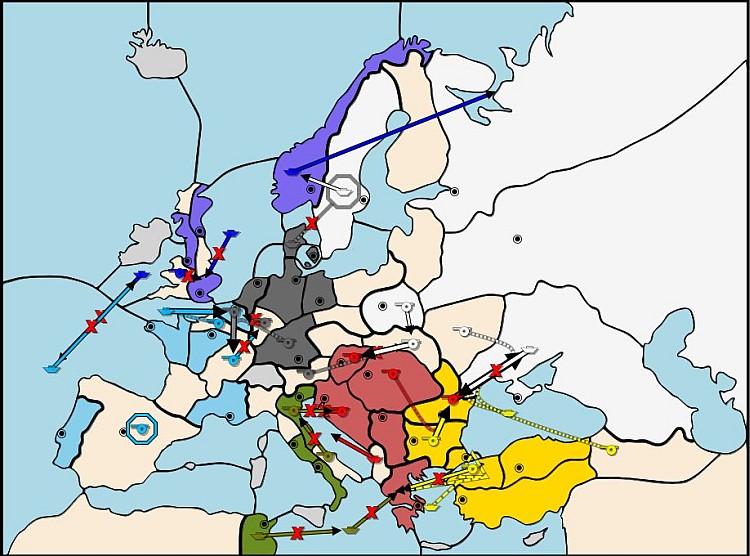Herbst 1902 Diplomacy • DiplomacyAuswertungen